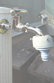 立水栓の交換と漏水の補修工事